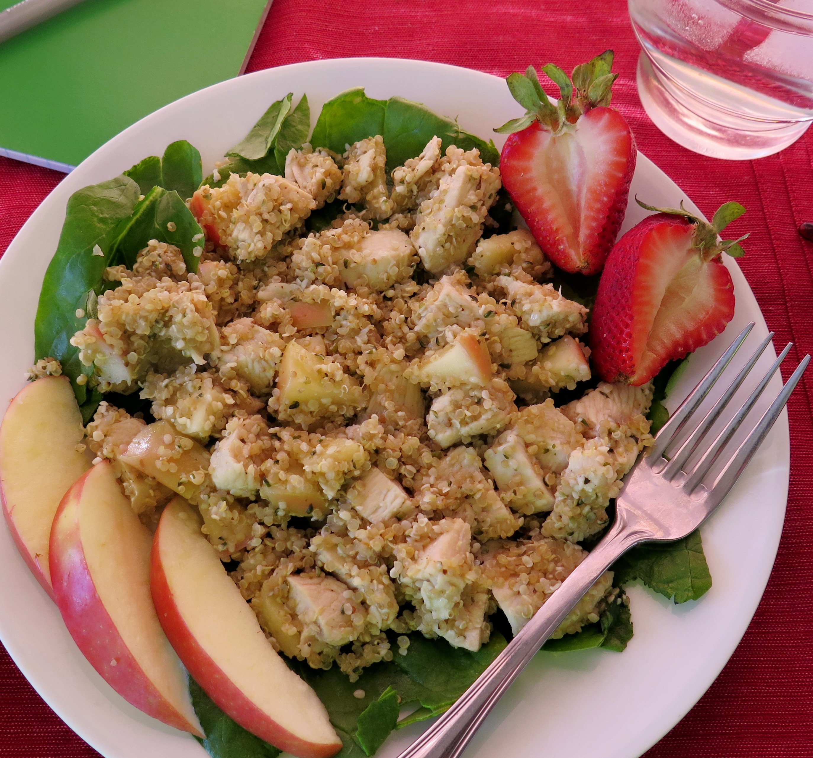 15-Minute Healthy Curried Chicken Salad with Yogurt - Wendy Polisi