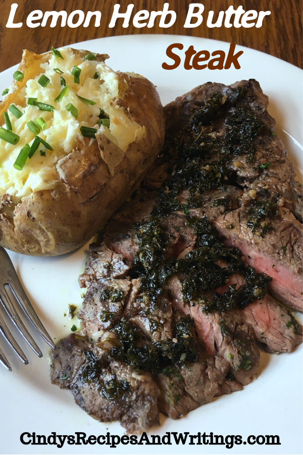 Lemon Herb Butter Steak @deissofficial #giveaway - Cindy's Recipes and ...