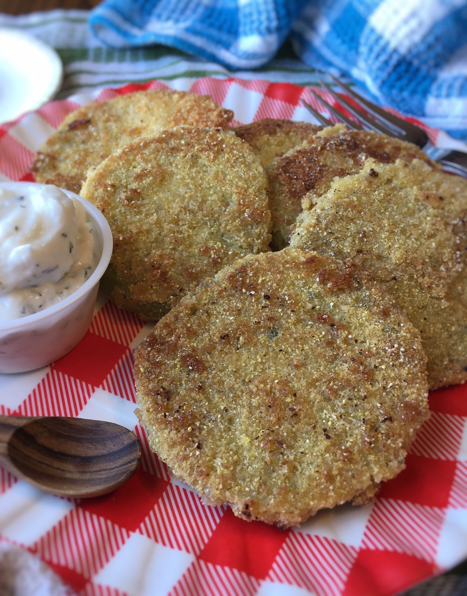 Fried Green Tomatoes - Cindy's Recipes and Writings